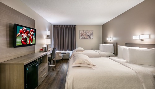 Chambre Premium, 2 lits doubles (Upgraded Bedding & Snack, Smoke Free)