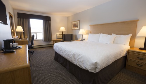 Chambre Standard, 1 très grand lit, non-fumeurs, réfrigérateur