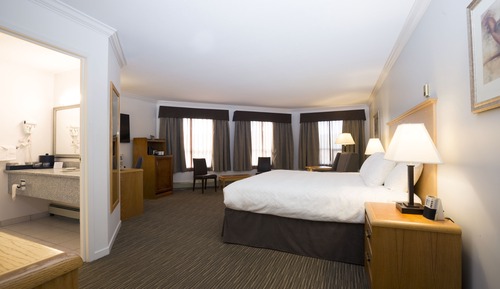 Chambre Exécutive, 1 très grand lit, non-fumeurs, réfrigérateur