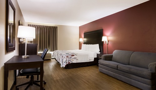 Chambre Affaires, 1 très grand lit, accessible aux personnes à mobilité réduite, non-fumeurs