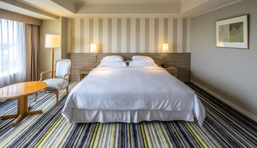 Chambre Double Standard, 1 très grand lit, non-fumeurs, vue océan