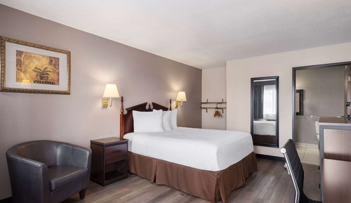 Chambre Standard, 1 grand lit, accessible aux personnes à mobilité réduite
