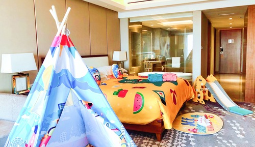 Chambre Premium, 1 très grand lit, vue ville (Kids Theme)
