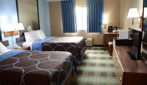 Chambre, 2 lits doubles, non-fumeurs