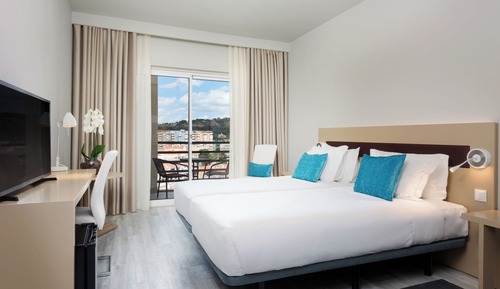 Chambre Deluxe, 2 lits une place, non-fumeurs (Village View)