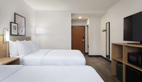 Chambre, 2 grands lits