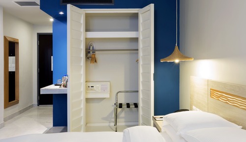 Chambre, 2 lits doubles, non-fumeurs (Interior View)