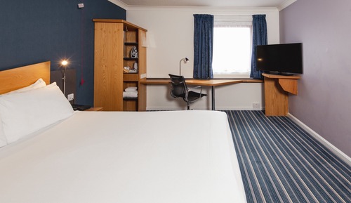 Chambre, 1 lit double, accessible aux personnes à mobilité réduite (with Free Hot Breakfast)