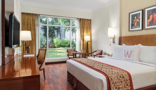 Chambre Deluxe, 1 très grand lit, vue jardin (Executive Club Exclusive Double)