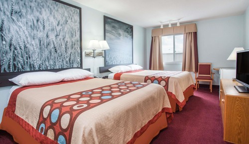 Chambre, 2 grands lits, non-fumeurs