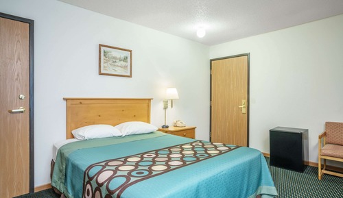 Chambre, 1 grand lit, accessible aux personnes à mobilité réduite, non-fumeurs (Tub with Grab Bars)