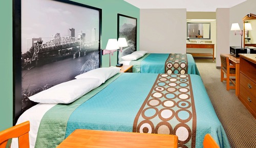 Chambre Double, 2 lits doubles