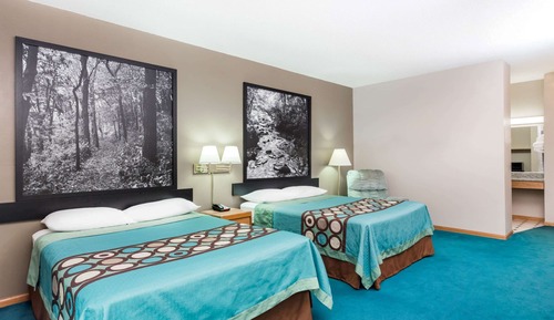 Chambre, 2 grands lits, non-fumeurs