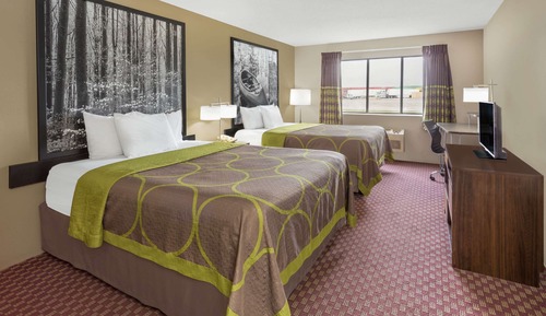 Chambre Double, 2 lits doubles