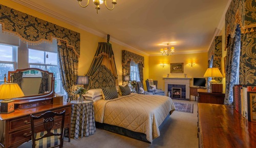 Chambre Majestueuse, vue jardin