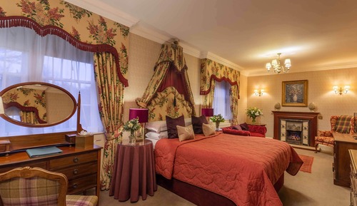 Chambre, vue jardin