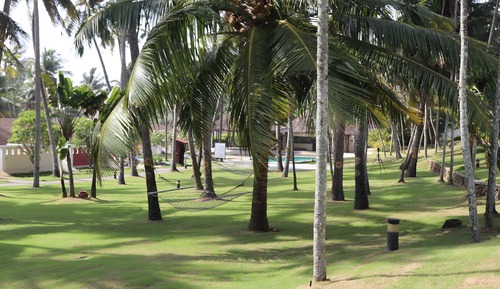 Villa, vue jardin