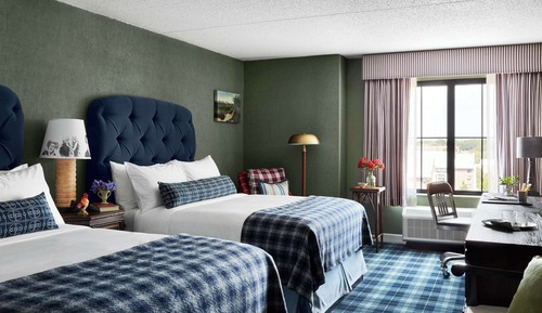 Chambre, 2 grands lits