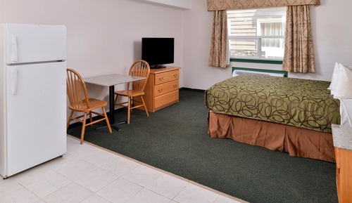 Chambre, 2 grands lits, non-fumeurs, coin cuisine