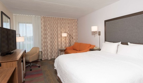 Chambre, 1 très grand lit et 1 canapé-lit, non-fumeurs (Study)