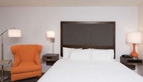 1 très grand lit king-size, Non-fumeurs., Accessible aux personnes à mobilité réduite