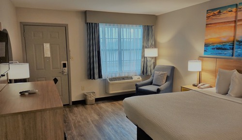Chambre, 1 grand lit, accessible aux personnes à mobilité réduite