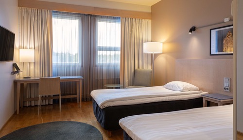 Chambre avec lits jumeaux