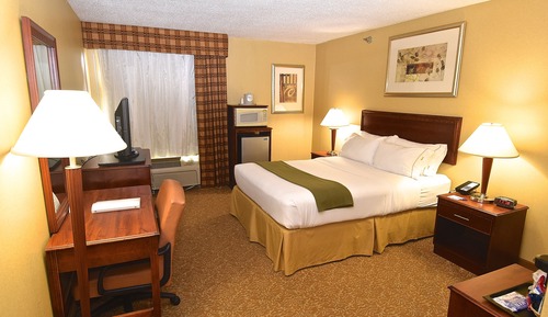 Suite, 1 grand lit, accessible aux personnes à mobilité réduite (Mobility, Accessible Tub)