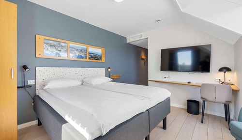 Chambre, 1 grand lit, non-fumeurs