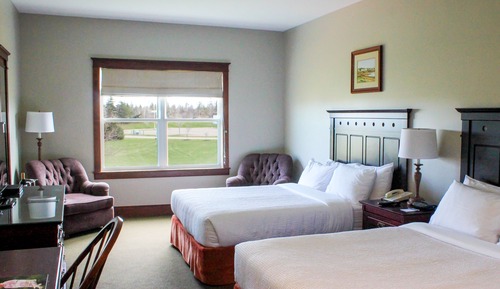 Chambre Deluxe, 2 grands lits, vue golf