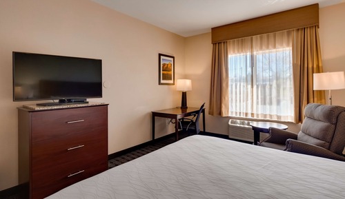 Chambre Standard, 1 très grand lit, accessible aux personnes à mobilité réduite, non-fumeurs