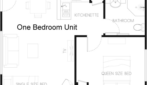 Suite Standard, 1 chambre, non-fumeurs, coin cuisine (Suite)