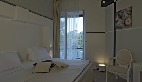 Chambre Deluxe Double ou avec lits jumeaux, vue mer