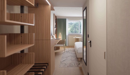 Chambre Deluxe, 1 très grand lit, non-fumeurs