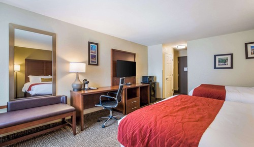 Chambre, 2 grands lits, non-fumeurs (Efficiency)