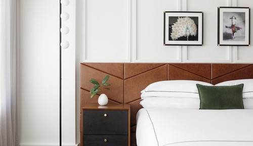 Chambre Premium, 1 très grand lit, vue ville
