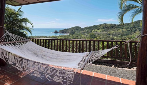 Chambre Deluxe, 1 très grand lit, piscine privée, vue océan