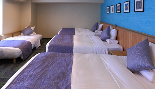 Chambre Quadruple Standard, non-fumeurs (No cleaning Service)
