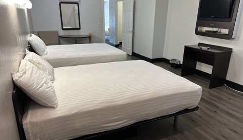 Chambre Standard, 2 grands lits, accessible aux personnes à mobilité réduite, non-fumeurs