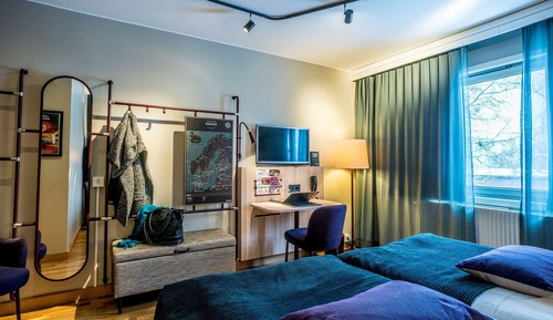 Chambre avec lits jumeaux