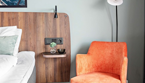 Chambre Standard, 1 grand lit, non-fumeurs, vue mer