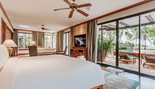 Suite, 1 chambre, non-fumeurs, piscine privée (Oceanfront)