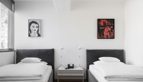 Chambre Affaires avec lits jumeaux, 2 lits une place