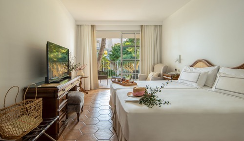 Chambre Double, balcon
