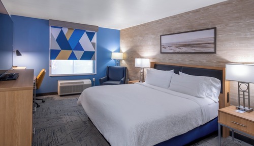 Chambre Standard, 1 très grand lit, accessible aux personnes à mobilité réduite (Comm)