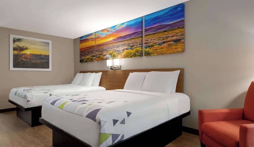 Chambre, 2 grands lits, non-fumeurs