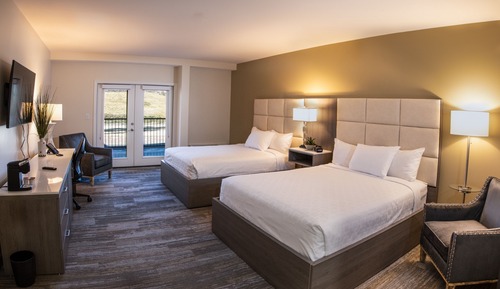 Chambre Deluxe, 2 grands lits, balcon
