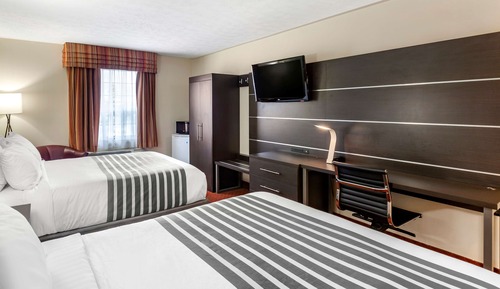 Chambre Standard, 2 grands lits, non-fumeurs, réfrigérateur