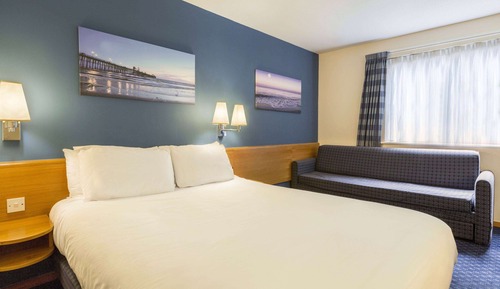 Chambre, 1 lit double et 1 canapé-lit, non-fumeurs