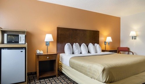 Chambre, 1 grand lit, accessible aux personnes à mobilité réduite, non-fumeurs